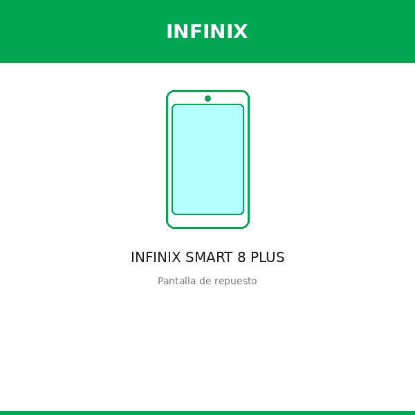 Pantalla INFINIX SMART 8 PLUS (ORI)