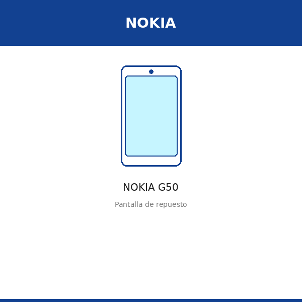 Pantalla NOKIA G50 (SW)