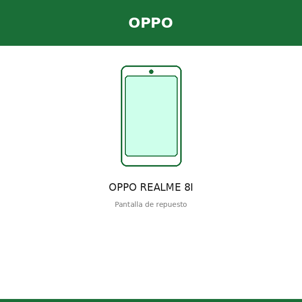 Pantalla OPPO REALME 8I (ORI)