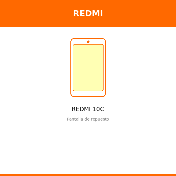 Pantalla REDMI 10C (ORI)