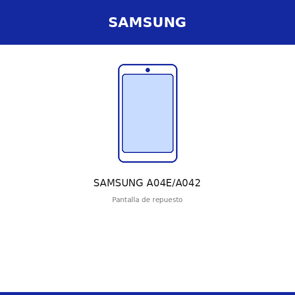 Pantalla SAMSUNG A04E/A042 (ORI)