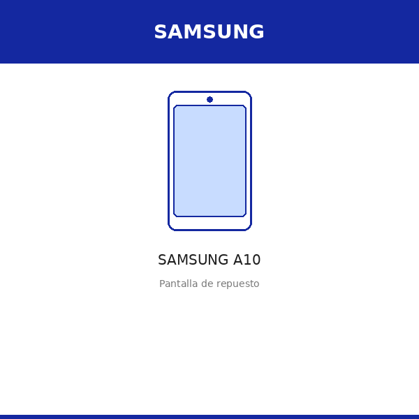 Pantalla SAMSUNG A10 (ORI)