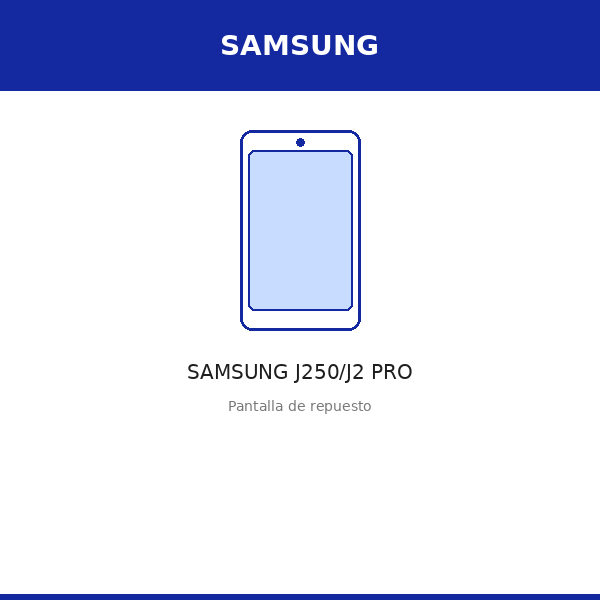 Pantalla SAMSUNG J250/J2 PRO (INCELL)