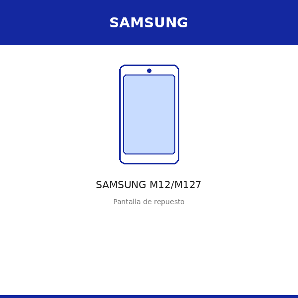 Pantalla SAMSUNG M12/M127 (INCELL)