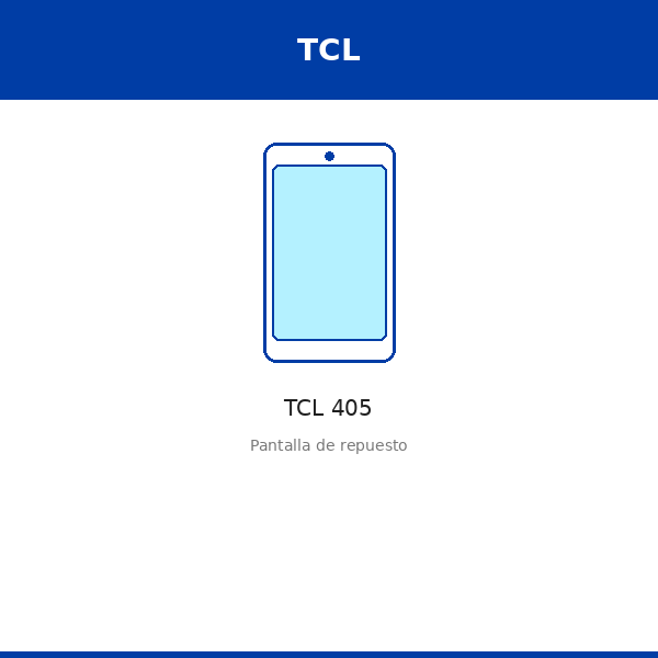 Pantalla TCL 405 (SW)