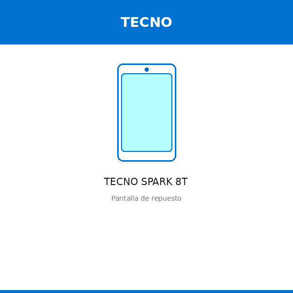 Pantalla TECNO SPARK 8T (ORI)