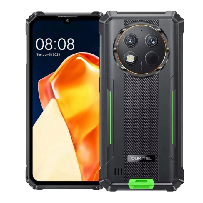 Oukitel WP28S 4G Rugged Phone 6.52-Inch 10600mAh Big Battery 13MP Camera Android 14(16GB+128GB NFC)