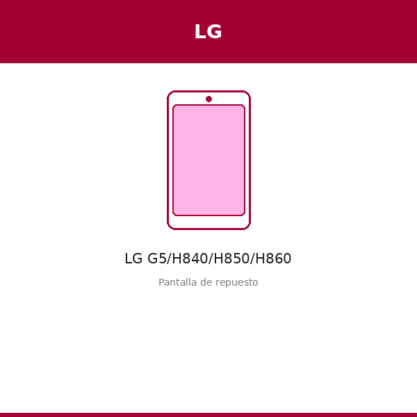 Pantalla LG G5/H840/H850/H860 (ORI)