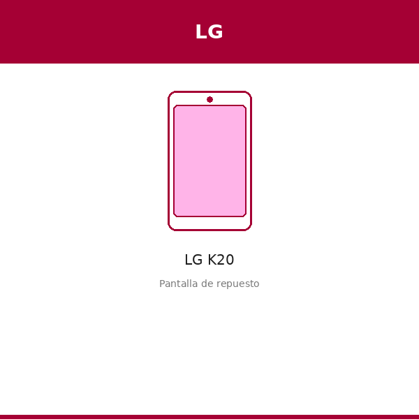 Pantalla LG K20 (AAA)