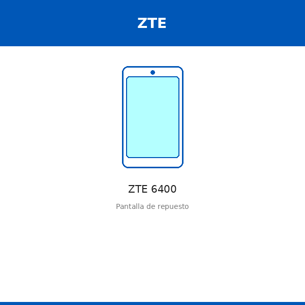 Pantalla ZTE 6400 (ORI)