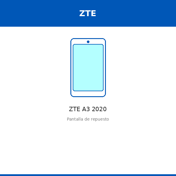 Pantalla ZTE A3 2020 (ORI)