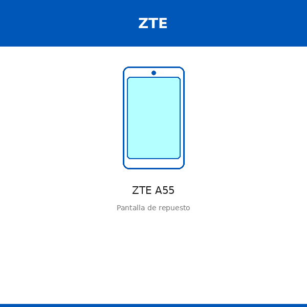 Pantalla ZTE A55 (ORI)