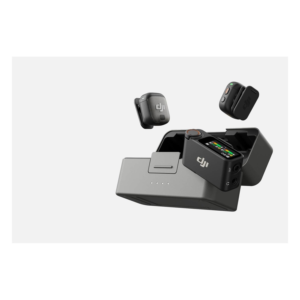 DJI Mic 3 Combo (2 transmisores + receptor + estuche de carga) – Micrófono inalámbrico