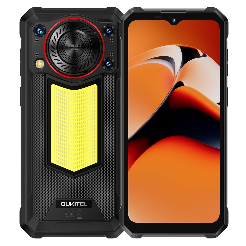 Oukitel WP53 Pro 24 GB/256 GB – Teléfono resistente con 11.000 mAh
