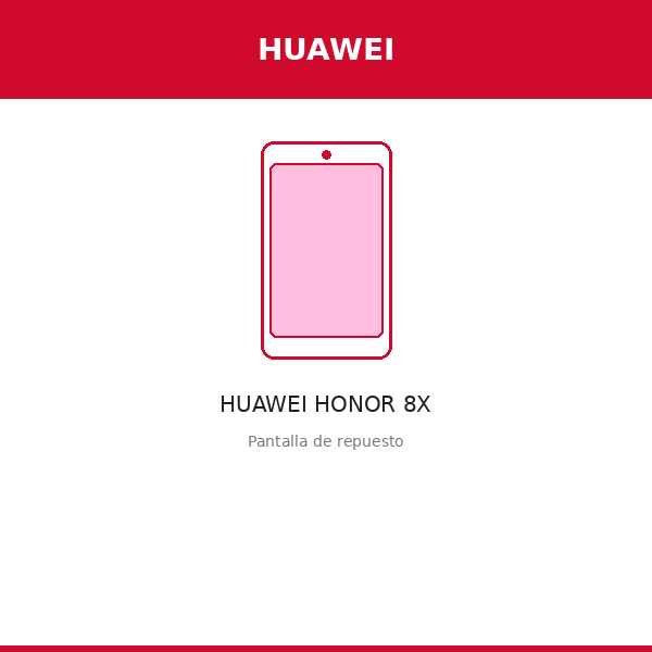 Pantalla HUAWEI HONOR 8X (COG)