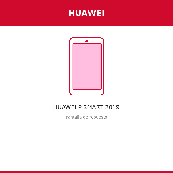 Pantalla HUAWEI P SMART 2019 (ORI)