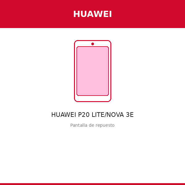 Pantalla HUAWEI P20 LITE/NOVA 3E (ORI)