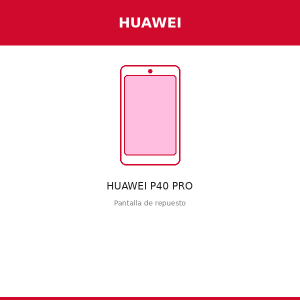 Pantalla HUAWEI P40 PRO (TFT)