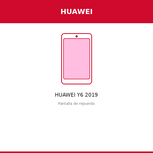 Pantalla HUAWEI Y6 2019 (INCELL)