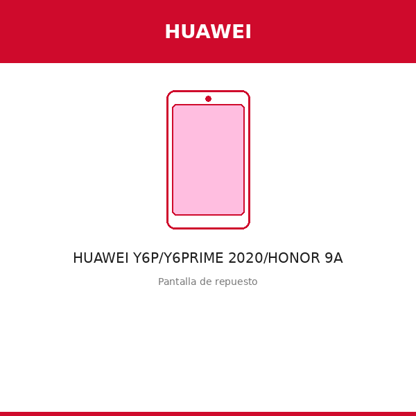Pantalla HUAWEI Y6P/Y6PRIME 2020/HONOR 9A (ORI)