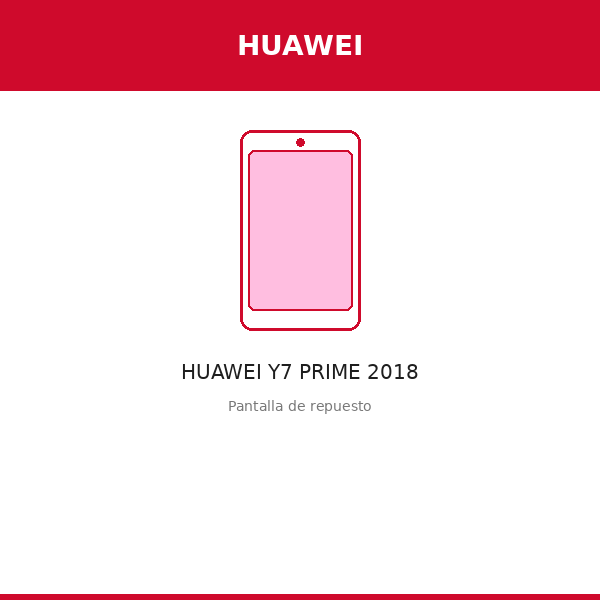 Pantalla HUAWEI Y7 PRIME 2018 (ORI)