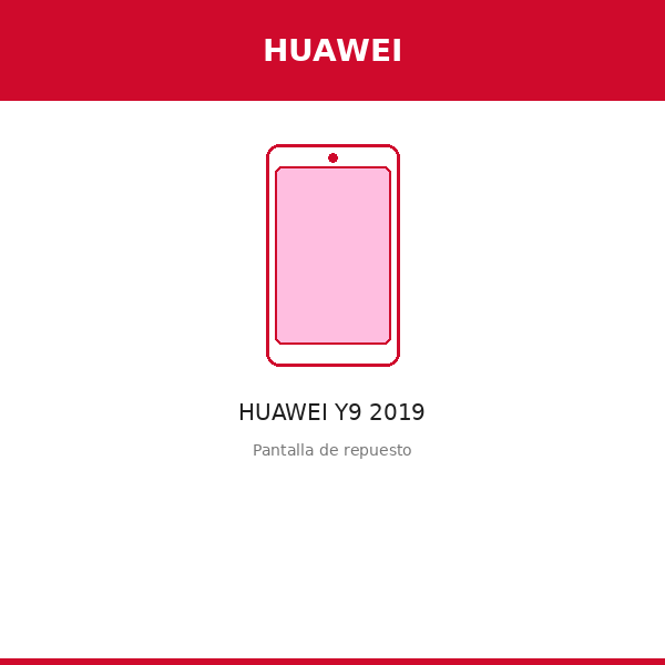 Pantalla HUAWEI Y9 2019 (COG)