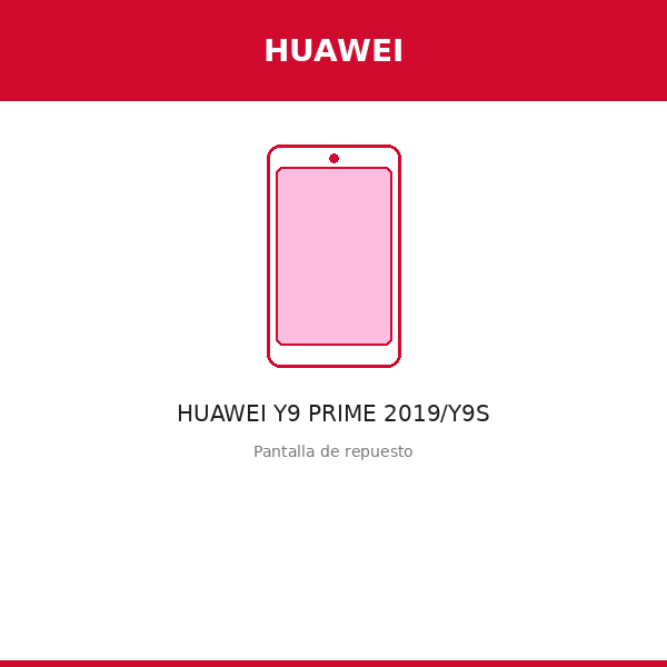 Pantalla HUAWEI Y9 PRIME 2019/Y9S (ORI)