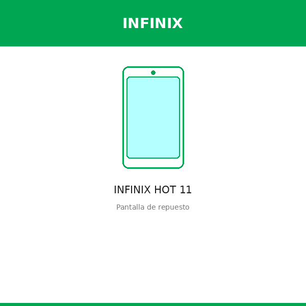 Pantalla INFINIX HOT 11 (ORI)