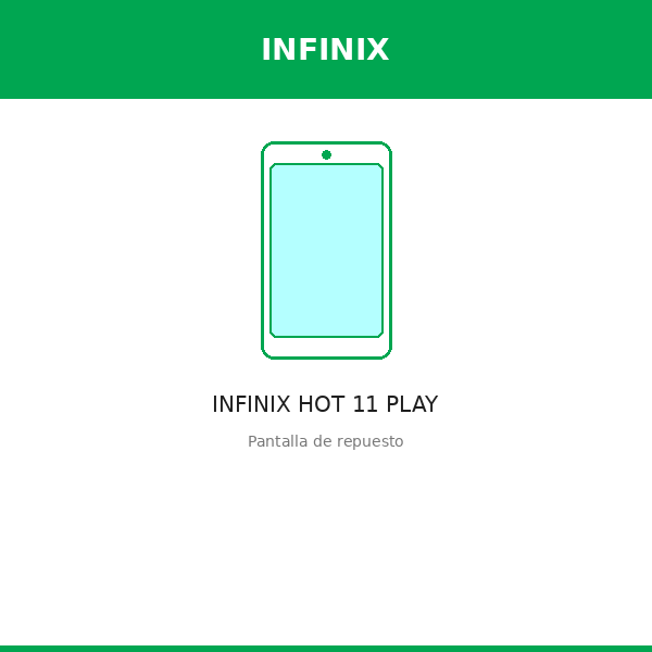 Pantalla INFINIX HOT 11 PLAY (ORI)