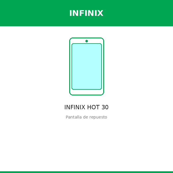 Pantalla INFINIX HOT 30 (ORI)