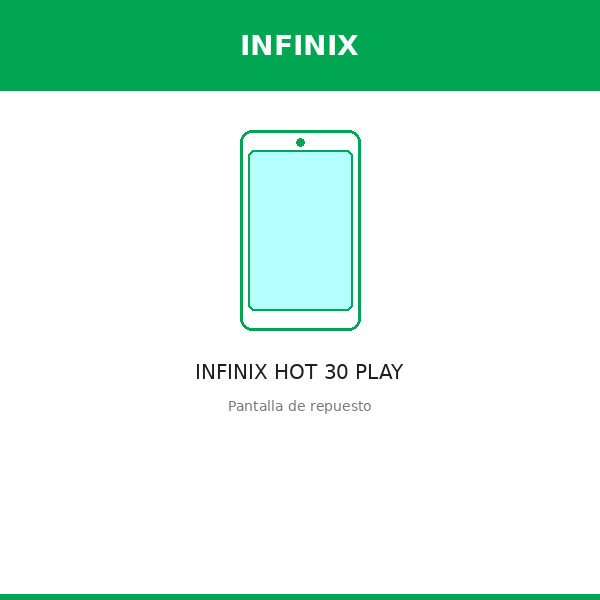 Pantalla INFINIX HOT 30 PLAY (ORI)