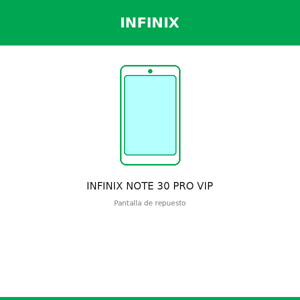 Pantalla INFINIX NOTE 30 PRO VIP (INCELL)