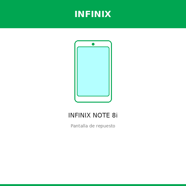 Pantalla INFINIX NOTE 8i (ORI)