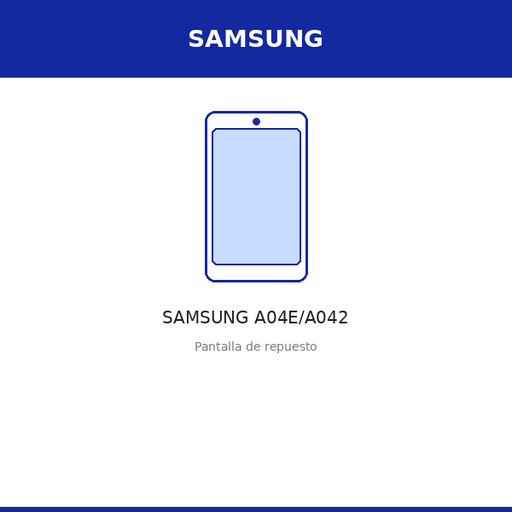 [SAM-100134-ORI] Pantalla SAMSUNG A04E/A042 (ORI)