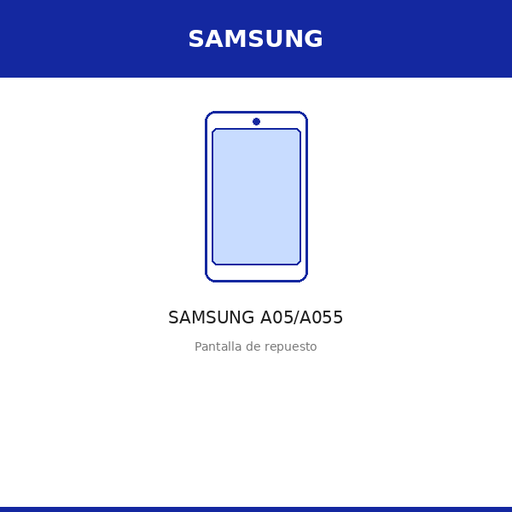 [SAM-1946-ORI] Pantalla SAMSUNG A05/A055 (ORI)