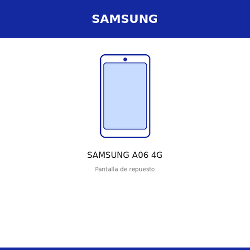 [SAM-3299-ORI] Pantalla SAMSUNG A06 4G (ORI)