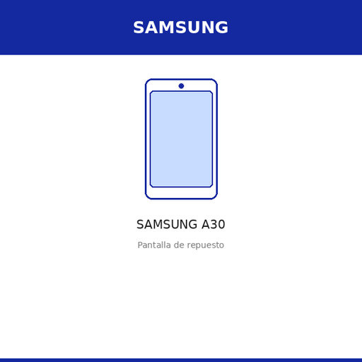 [SAM-100107-INC] Pantalla SAMSUNG A30 (INCELL)