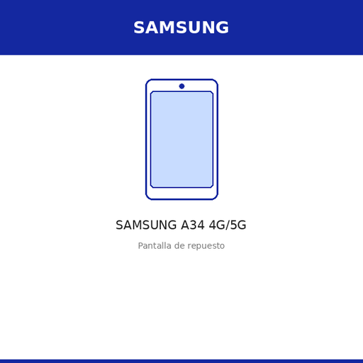 [SAM-1135-INC] Pantalla SAMSUNG A34 4G/5G (INCELL)