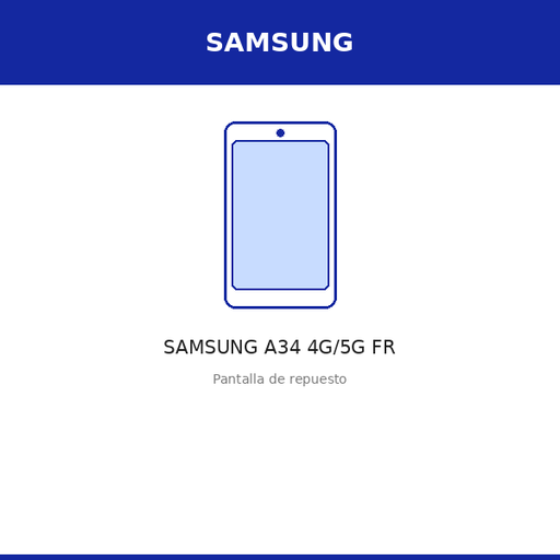 [SAM-1620-INC] Pantalla SAMSUNG A34 4G/5G FR (INCELL)