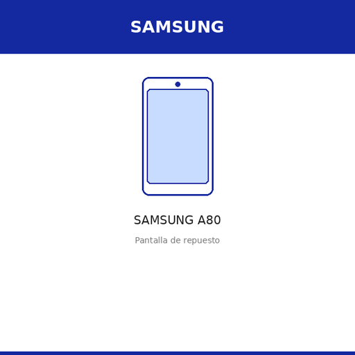 [SAM-1150-OLE] Pantalla SAMSUNG A80 (OLED)