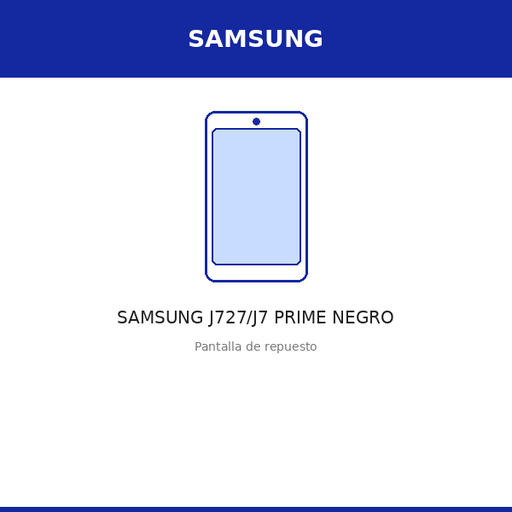 [SAM-100051-ORI] Pantalla SAMSUNG J727/J7 PRIME NEGRO (ORI)