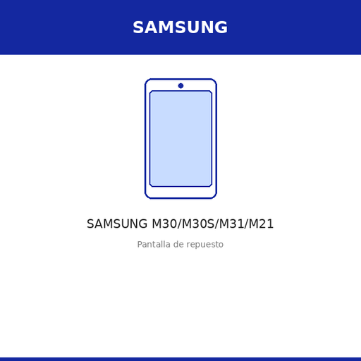 [SAM-1461-INC] Pantalla SAMSUNG M30/M30S/M31/M21 (INCELL)