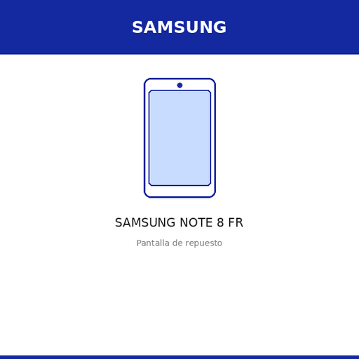[SAM-3051-INC] Pantalla SAMSUNG NOTE 8 FR (INCELL)