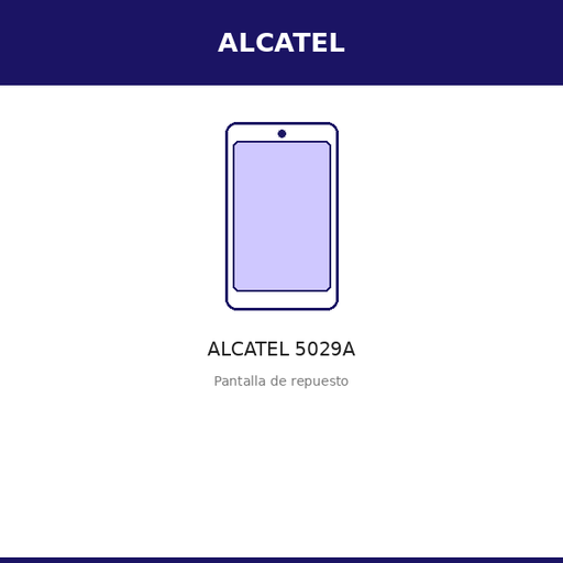 [ALC-1091-ORI] Pantalla ALCATEL 5029A (ORI)