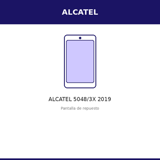 [ALC-1095-ORI] Pantalla ALCATEL 5048/3X 2019 (ORI)