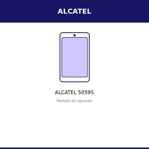 [ALC-2608-SW] Pantalla ALCATEL 5059S (SW)