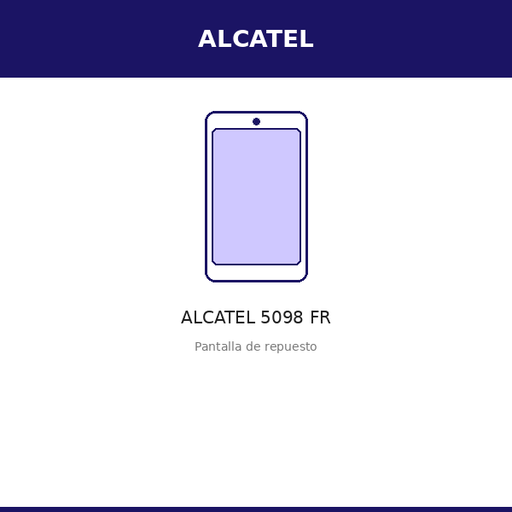 [ALC-2433-ORI] Pantalla ALCATEL 5098 FR (ORI)