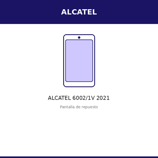 [ALC-1098-AAA] Pantalla ALCATEL 6002/1V 2021 (AAA)