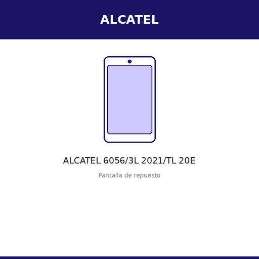 [ALC-1106-ORI] Pantalla ALCATEL 6056/3L 2021/TL 20E (ORI)