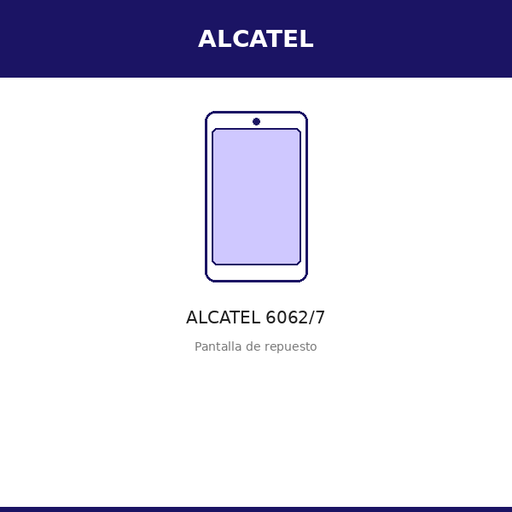 [ALC-1099-ORI] Pantalla ALCATEL 6062/7 (ORI)